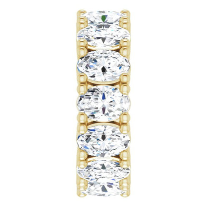 5 5/8 CTW Lab-Grown Diamond Eternity Band, 6.19 mm