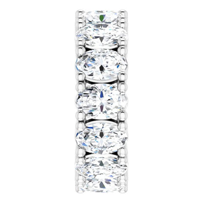5 5/8 CTW Lab-Grown Diamond Eternity Band, 6.19 mm