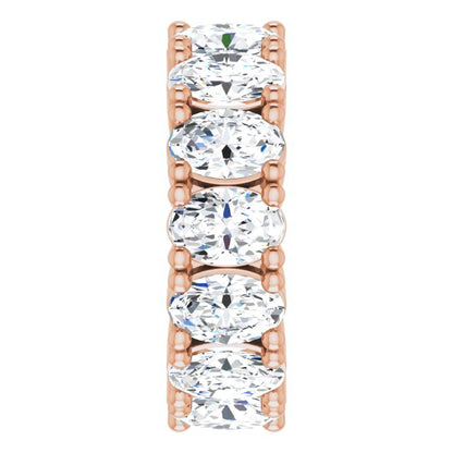 5 5/8 CTW Lab-Grown Diamond Eternity Band, 6.19 mm