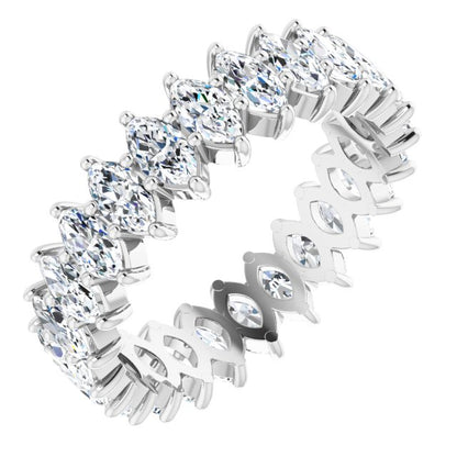 2 1/5 CTW Natural Diamond Eternity Band, 5.18 mm