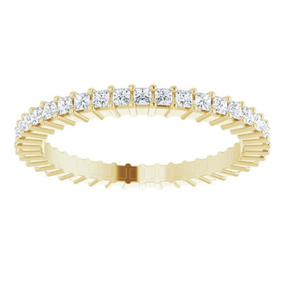 1/2 CTW Lab-Grown Diamond Eternity Band, Shared-Prong