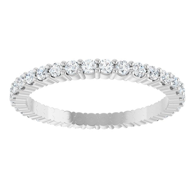 1/2 CTW Natural Diamond Eternity Band, 1.7 mm