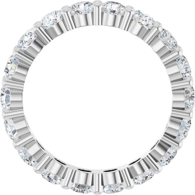 1 5/8 CTW Natural Diamond Eternity Band, 3.19 mm