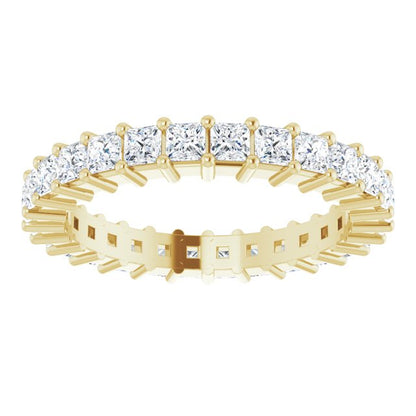14K Yellow Gold 1 3/8 CTW Natural Diamond Eternity Band