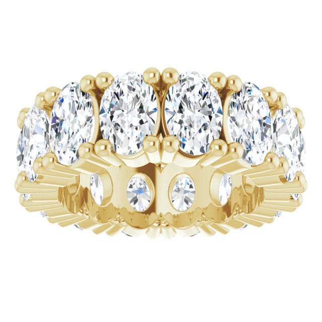 5 5/8 CTW Lab-Grown Diamond Eternity Band, 6.19 mm