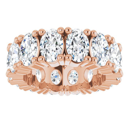 5 1/5 CTW Natural Diamond Eternity Band, 6.19 mm