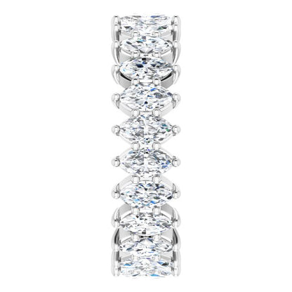 2 1/5 CTW Natural Diamond Eternity Band, 5.18 mm