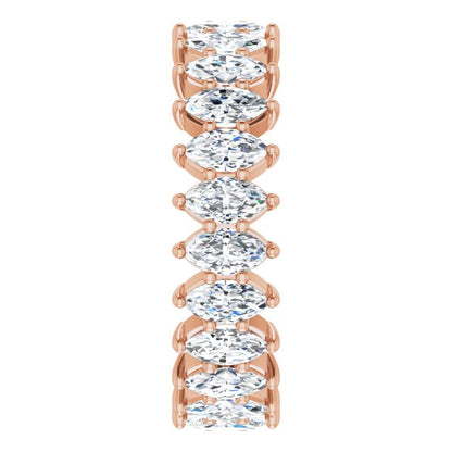 2 1/5 CTW Natural Diamond Eternity Band, 5.18 mm