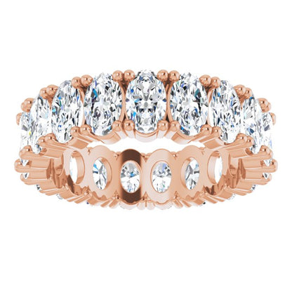 3 3/8 CTW Lab-Grown Diamond Eternity Band, 5.19 mm
