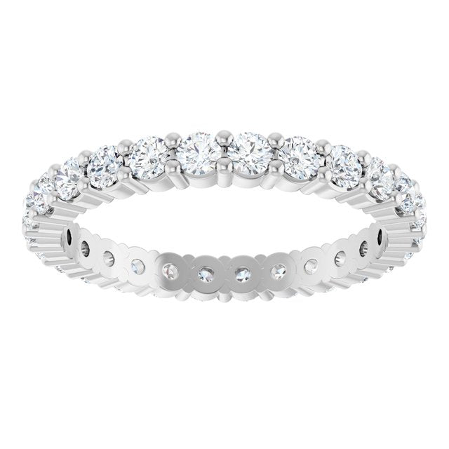 3/4 CTW Natural Diamond Eternity Band, 2.2 mm