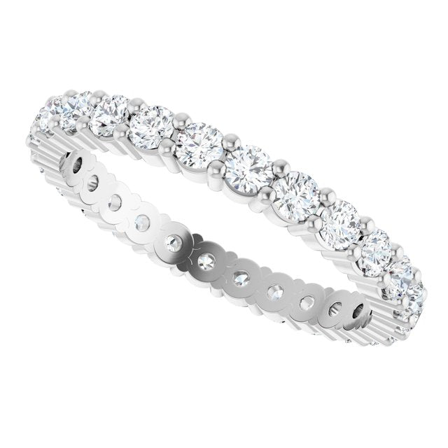 3/4 CTW Natural Diamond Eternity Band, 2.2 mm