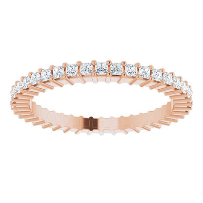 1/2 CTW Lab-Grown Diamond Eternity Band, Shared-Prong