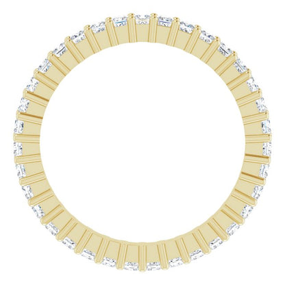 7/8 CTW Natural Diamond Eternity Band, 2.16 mm