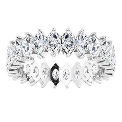 2 1/5 CTW Natural Diamond Eternity Band, 5.18 mm