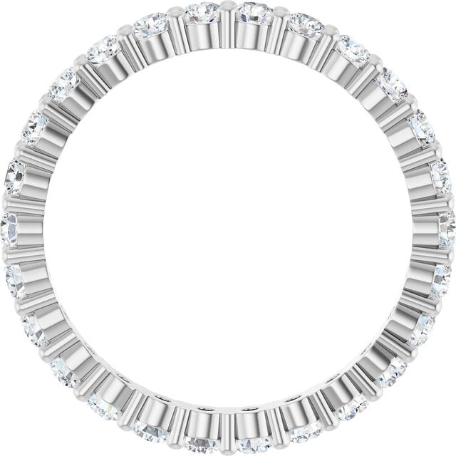 3/4 CTW Natural Diamond Eternity Band, 2.2 mm