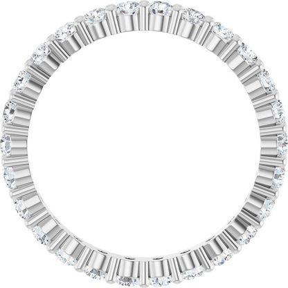 3/4 CTW Natural Diamond Eternity Band, 2.2 mm