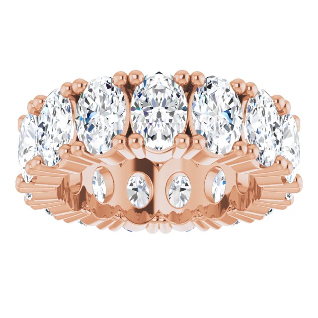 6 CTW Lab-Grown Diamond Eternity Band, 6.19 mm