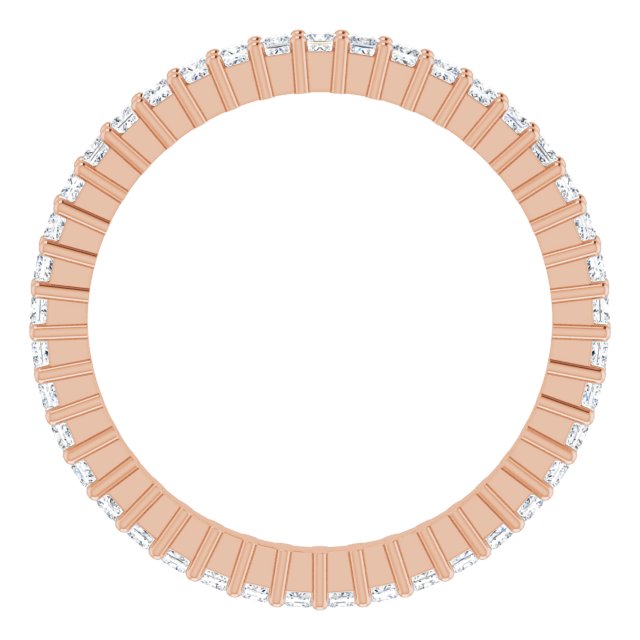 1/2 CTW Lab-Grown Diamond Eternity Band, Shared-Prong