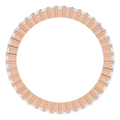 1/2 CTW Lab-Grown Diamond Eternity Band, Shared-Prong