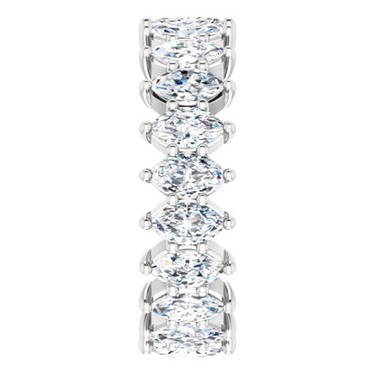2 3/4 CTW Lab-Grown Diamond Eternity Band, 5.52 mm