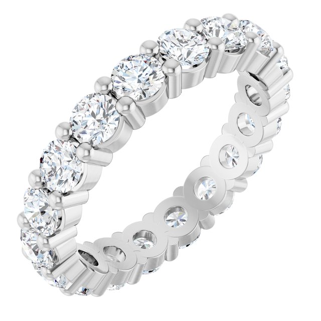 1 5/8 CTW Lab-Grown Diamond Eternity Band, 3.19 mm