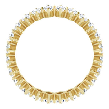 2 1/5 CTW Natural Diamond Eternity Band, 5.18 mm