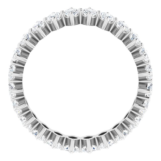 2 1/5 CTW Natural Diamond Eternity Band, 5.18 mm