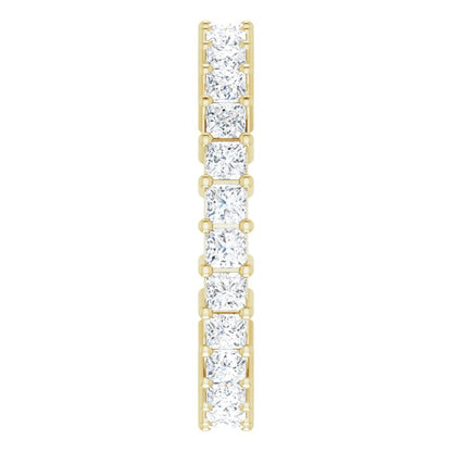 14K Yellow Gold 1 3/8 CTW Natural Diamond Eternity Band