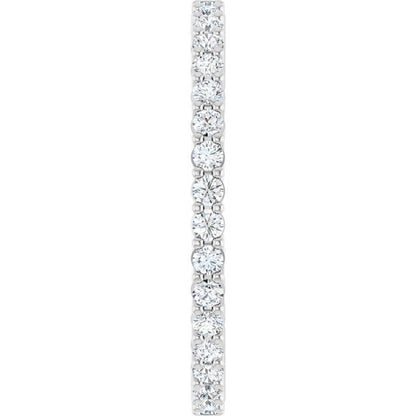 1/2 CTW Natural Diamond Eternity Band, 1.7 mm