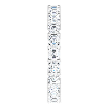 2 1/3 CTW Natural Diamond Eternity Band, 3.45 x 22.64 mm