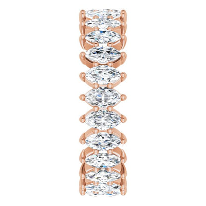 2 1/3 CTW Lab-Grown Diamond Eternity Band, 3.19 mm
