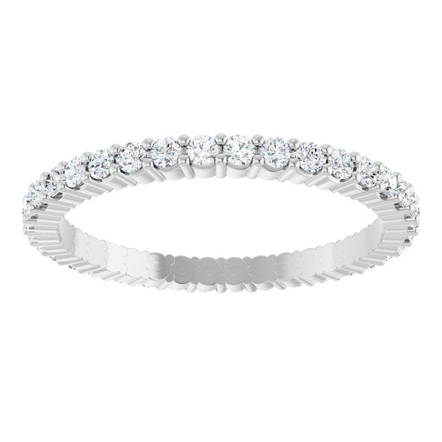 1/2 CTW Natural Diamond Eternity Band, 1.7 mm