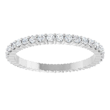 1/2 CTW Natural Diamond Eternity Band, 1.7 mm