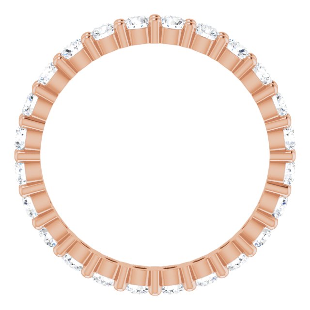 1 1/5 CTW Natural Diamond Eternity Band, 2.45 mm