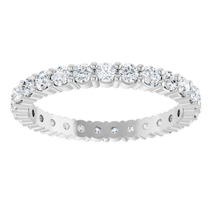 3/4 CTW Natural Diamond Eternity Band, 2.2 mm