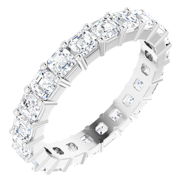 2 1/3 CTW Natural Diamond Eternity Band, 3.45 x 22.64 mm