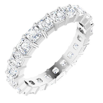 2 1/3 CTW Natural Diamond Eternity Band, 3.45 x 22.64 mm
