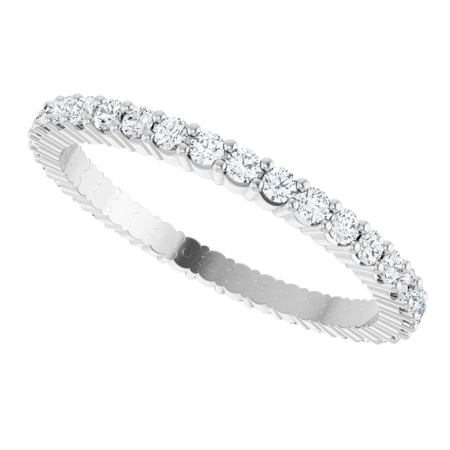 1/2 CTW Natural Diamond Eternity Band, 1.7 mm