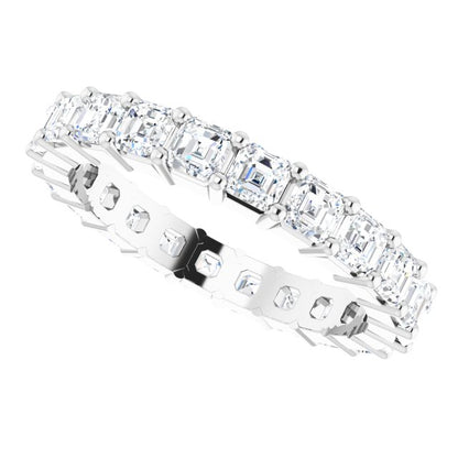 2 1/3 CTW Natural Diamond Eternity Band, 3.45 x 22.64 mm