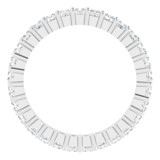 1 1/2 CTW Natural Diamond Eternity Band, 2.8 x 21.2 mm