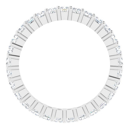 1 1/2 CTW Natural Diamond Eternity Band, 2.8 x 21.2 mm