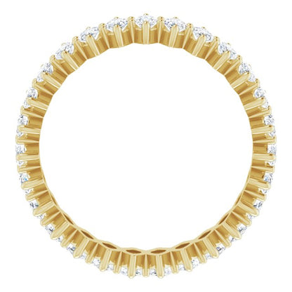 1 7/8 CTW Lab-Grown Diamond Eternity Band, 4.85 mm