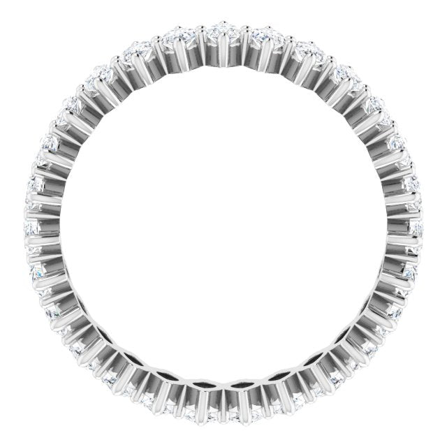 1 7/8 CTW Lab-Grown Diamond Eternity Band, 4.85 mm