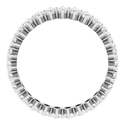 1 7/8 CTW Lab-Grown Diamond Eternity Band, 4.85 mm