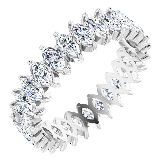 1 7/8 CTW Lab-Grown Diamond Eternity Band, 4.85 mm