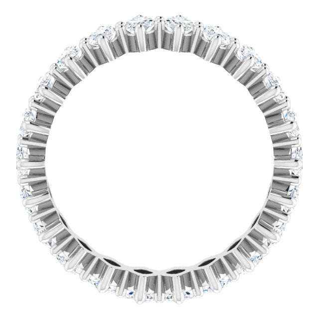2 7/8 CTW Natural Diamond Eternity Band, 5.51 mm