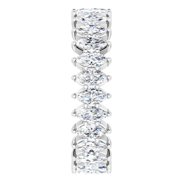 1 7/8 CTW Lab-Grown Diamond Eternity Band, 4.85 mm