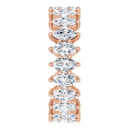 2 7/8 CTW Lab-Grown Diamond Eternity Band, 5.51 mm