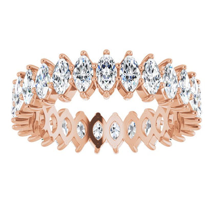 1 7/8 CTW Lab-Grown Diamond Eternity Band, 4.85 mm
