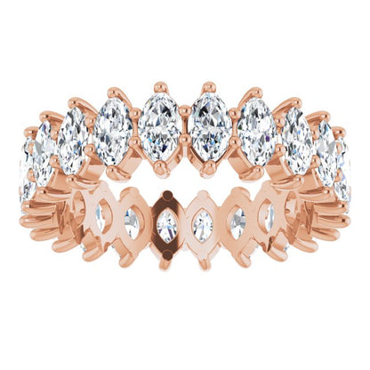 2 7/8 CTW Natural Diamond Eternity Band, 5.51 mm